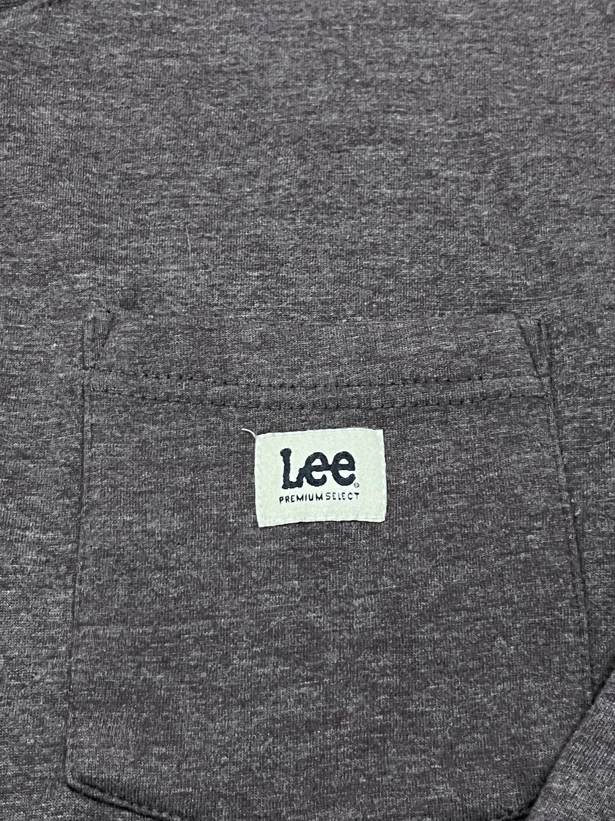 Vintage Lee Premium Select Pullover Anthrazit mit Brusttasche 15