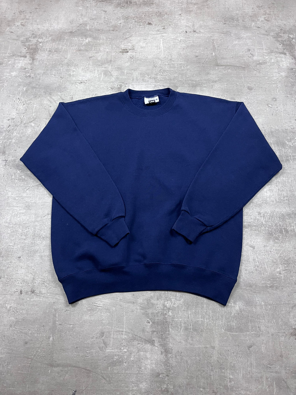 Vintage Lee Heavyweight Pullover Dunkelblau 11