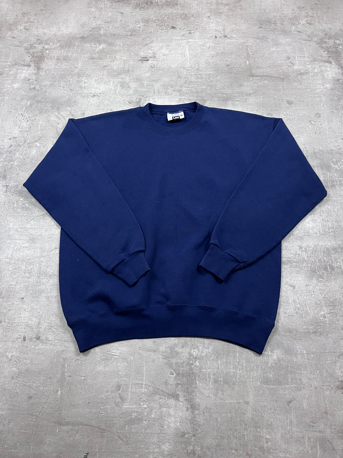 Vintage Lee Heavyweight Pullover Dunkelblau 11