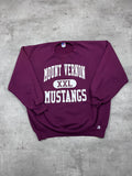 Vintage Russell Athletic Pullover Mount Vernon Mustangs 3