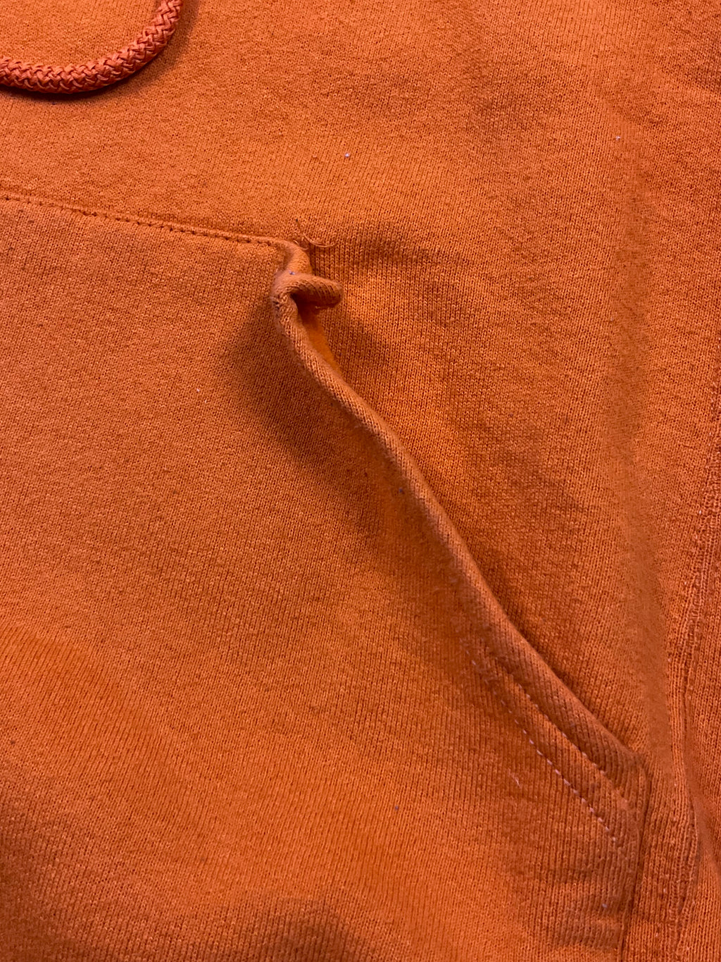 Vintage Russell Athletic Hoodie Orange 24