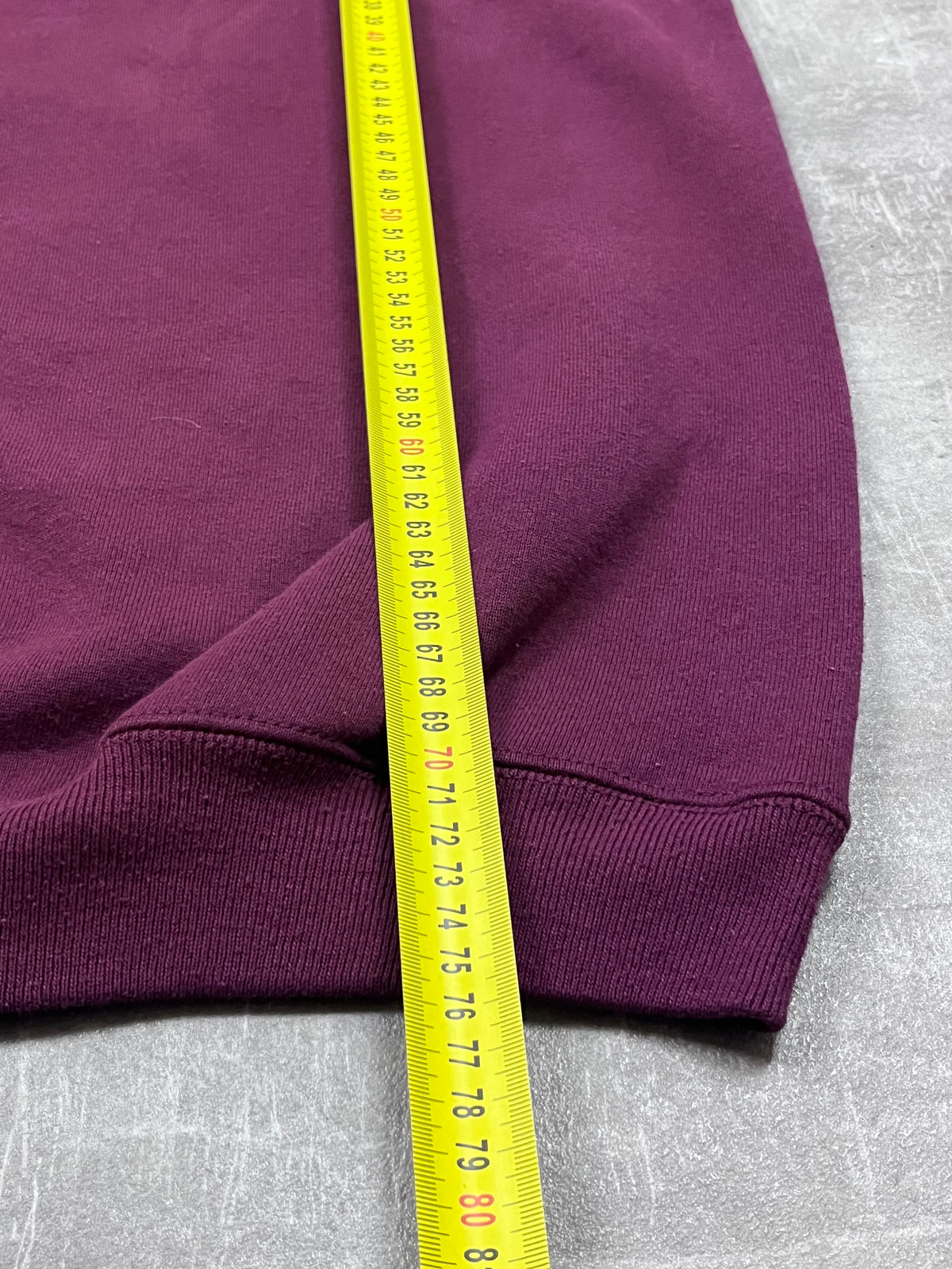 Vintage Lee Heavyweight Pullover Bordeaux 2