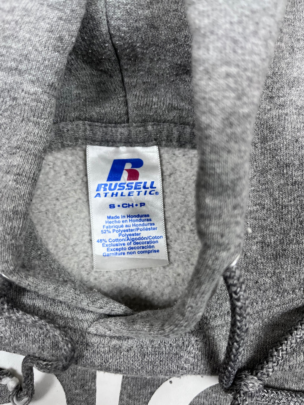 Vintage Russell Athletic Hoodie Wolfpack Basketball Grau 26
