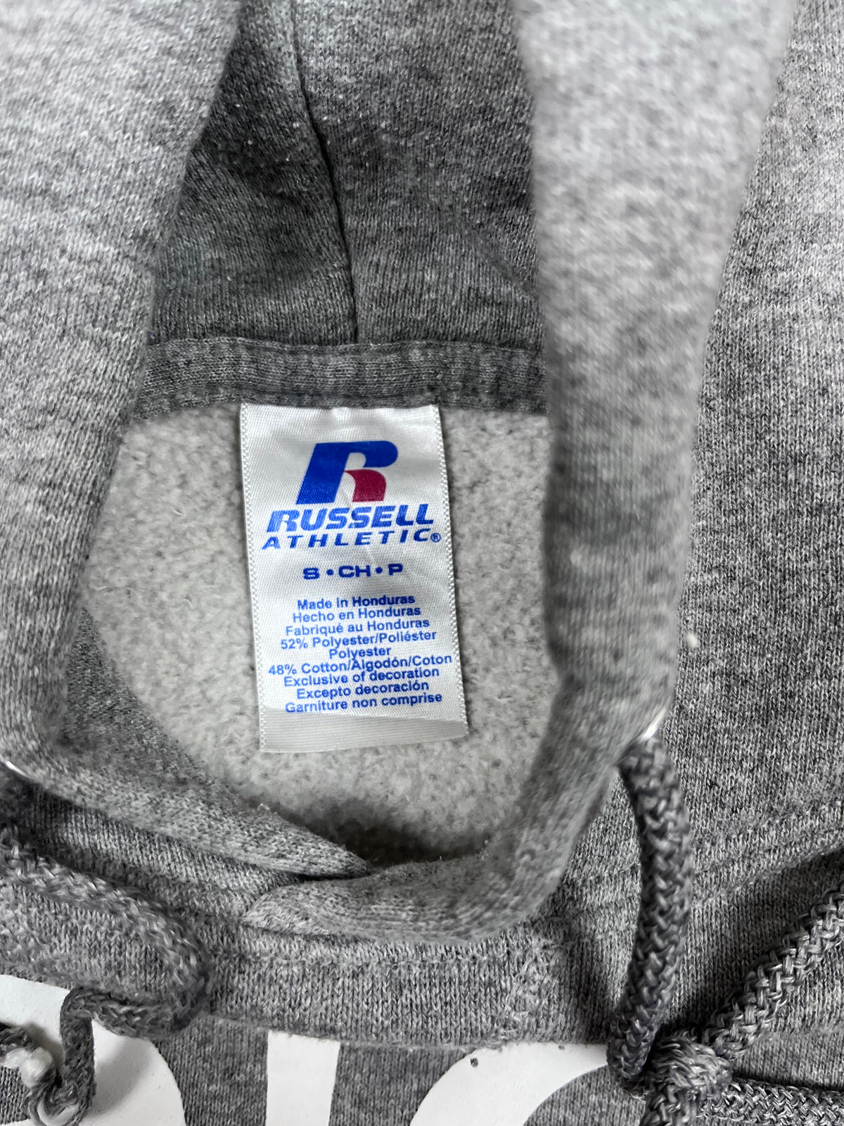 Vintage Russell Athletic Hoodie Wolfpack Basketball Grau 26