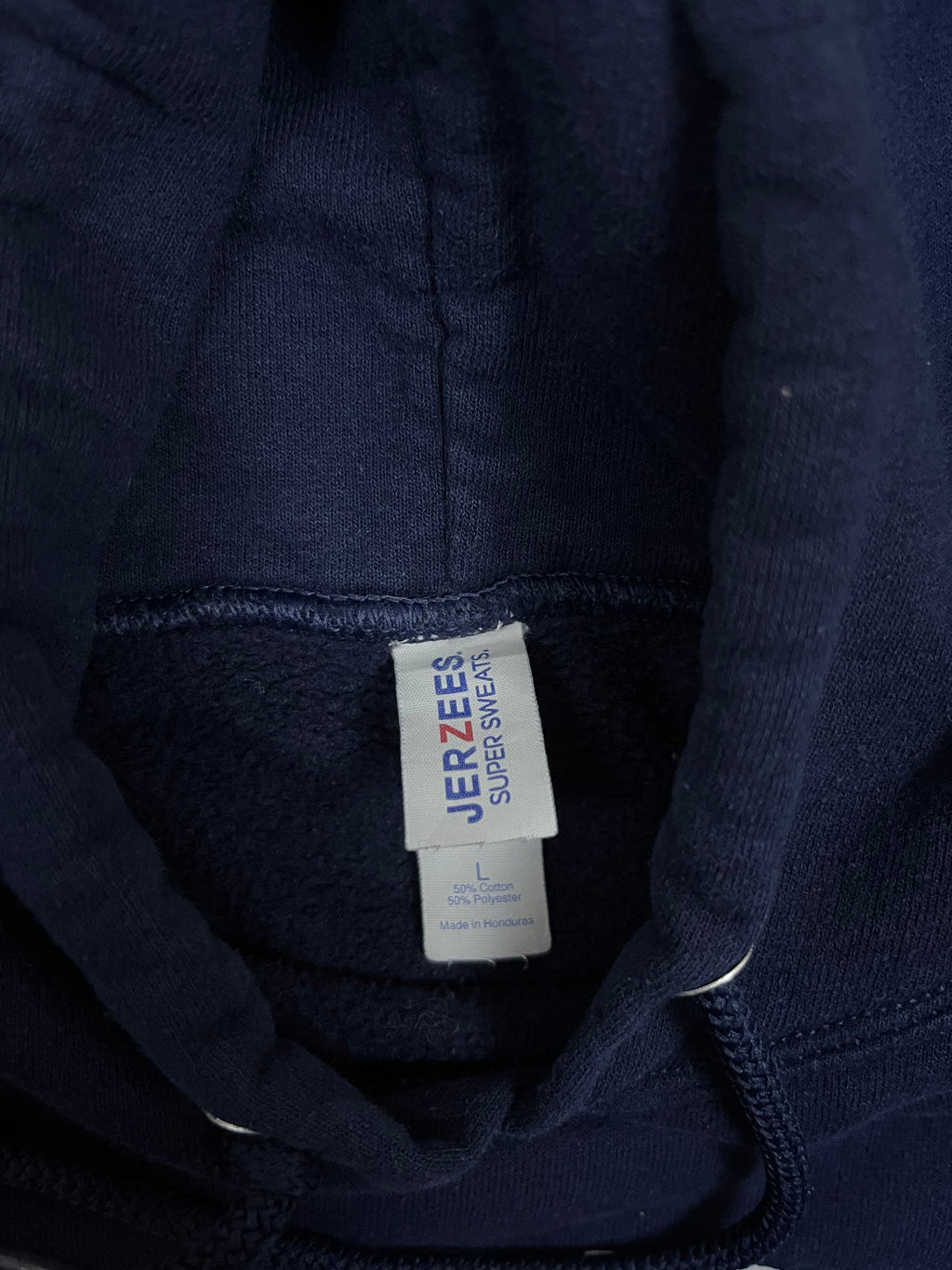 Vintage Jerzees Hoodie Pennsauken High School Dunkelblau 2