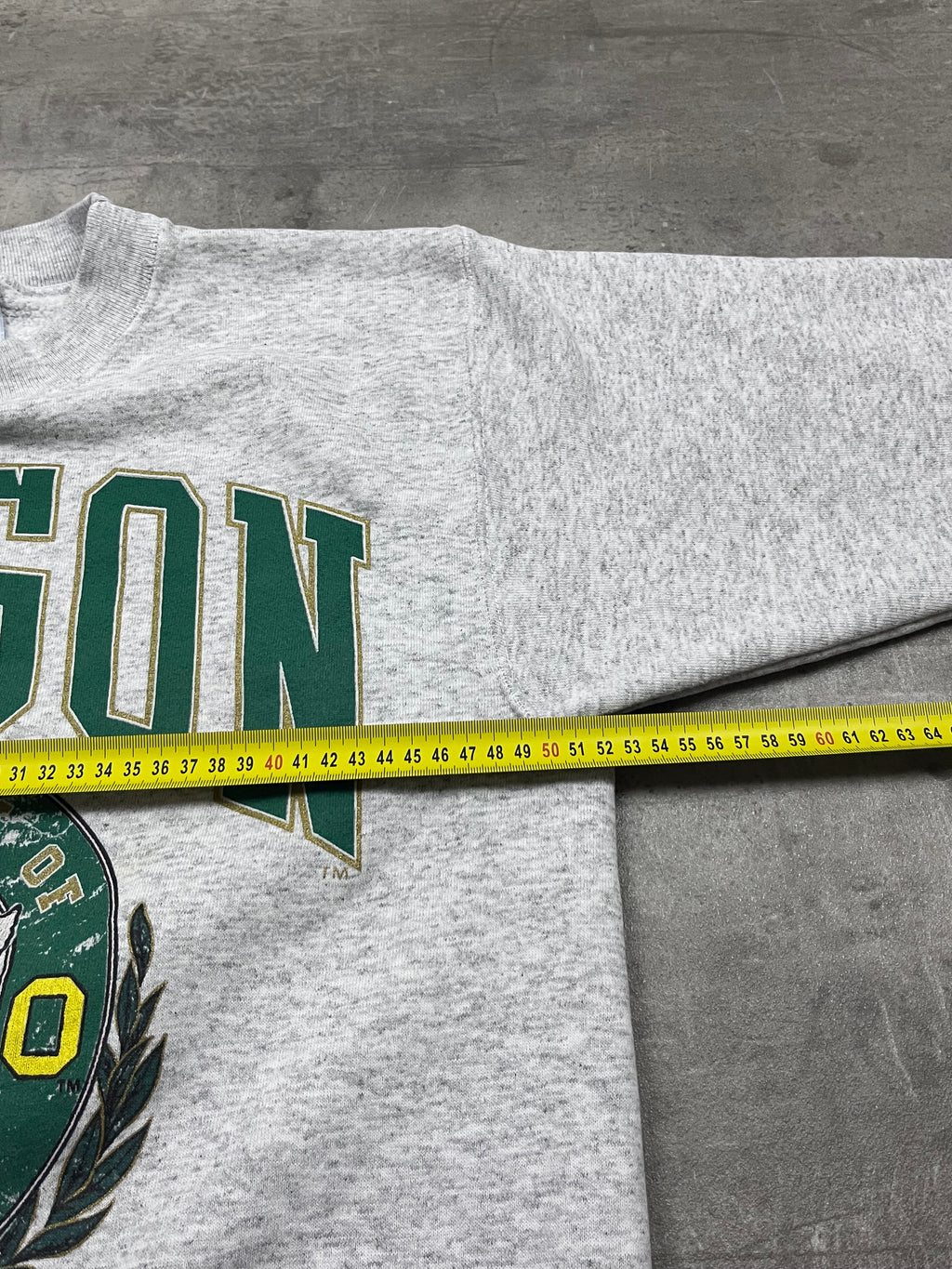 Vintage Galt Sand Pullover Oregon Ducks Grau 1
