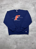 Vintage Russell Athletic Pullover Cal State Fullerton Alumni Dunkelblau 25