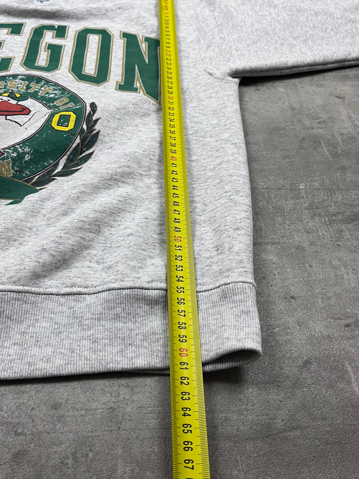 Vintage Galt Sand Pullover Oregon Ducks Grau 1