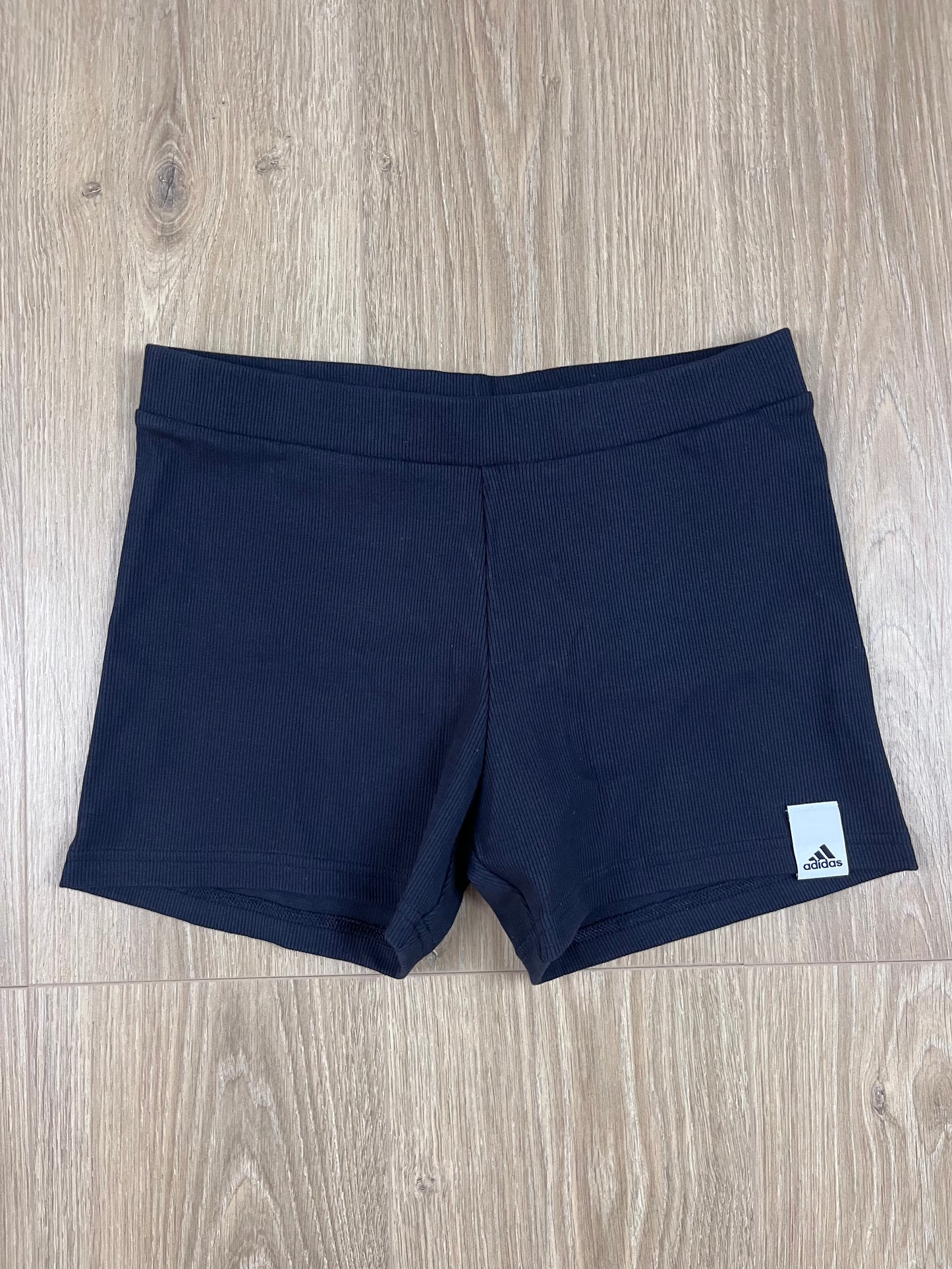 Adidas Lounge Rib Shorts Damen Schwarz (Größe M)