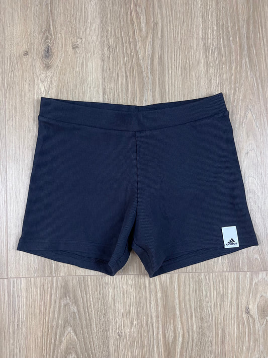 Adidas Lounge Rib Shorts Damen Schwarz (Größe M)