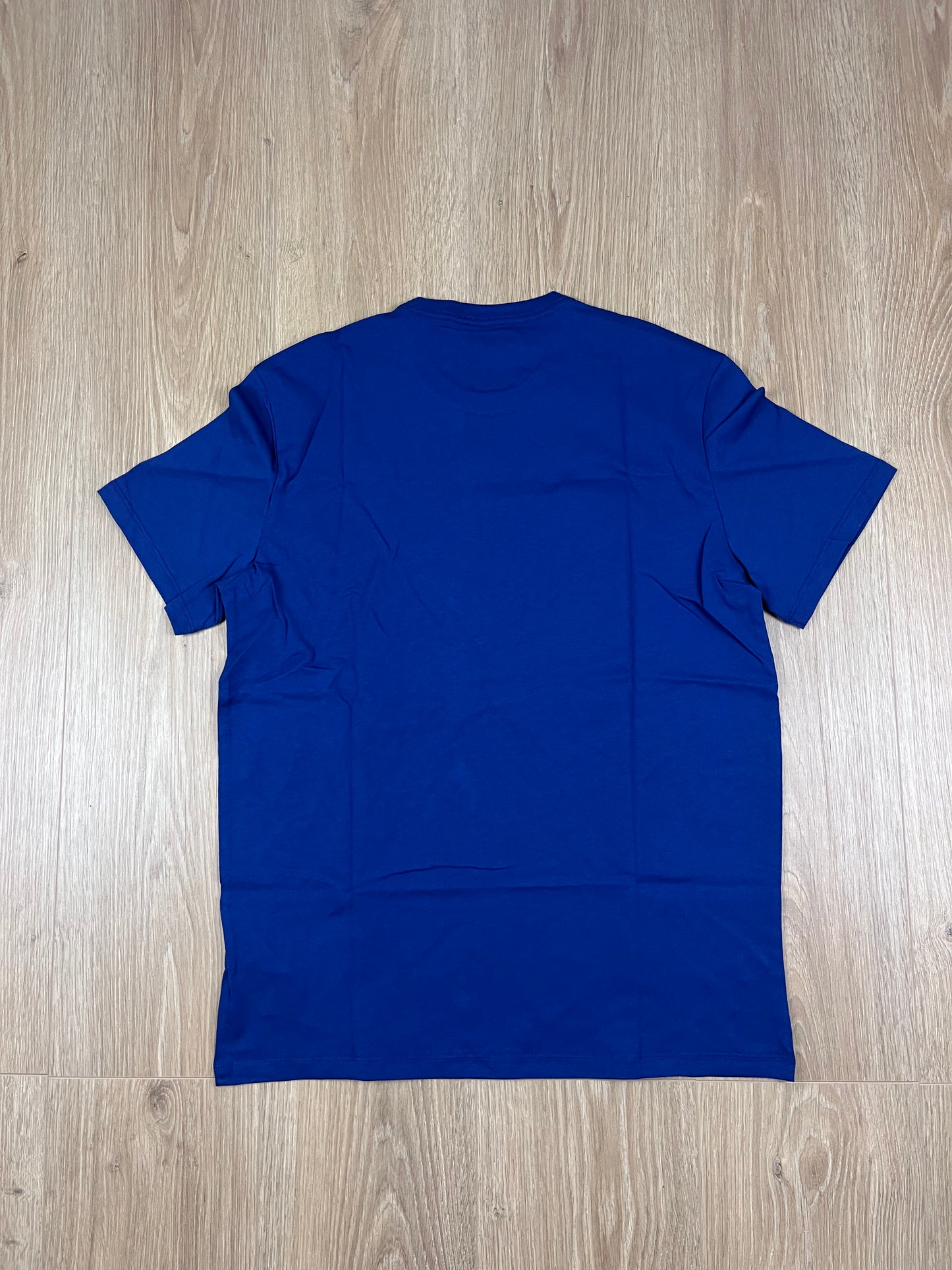 Calvin Klein Jeans Herren T-Shirt in Königsblau (Größe M) – Outline Yellow Logo