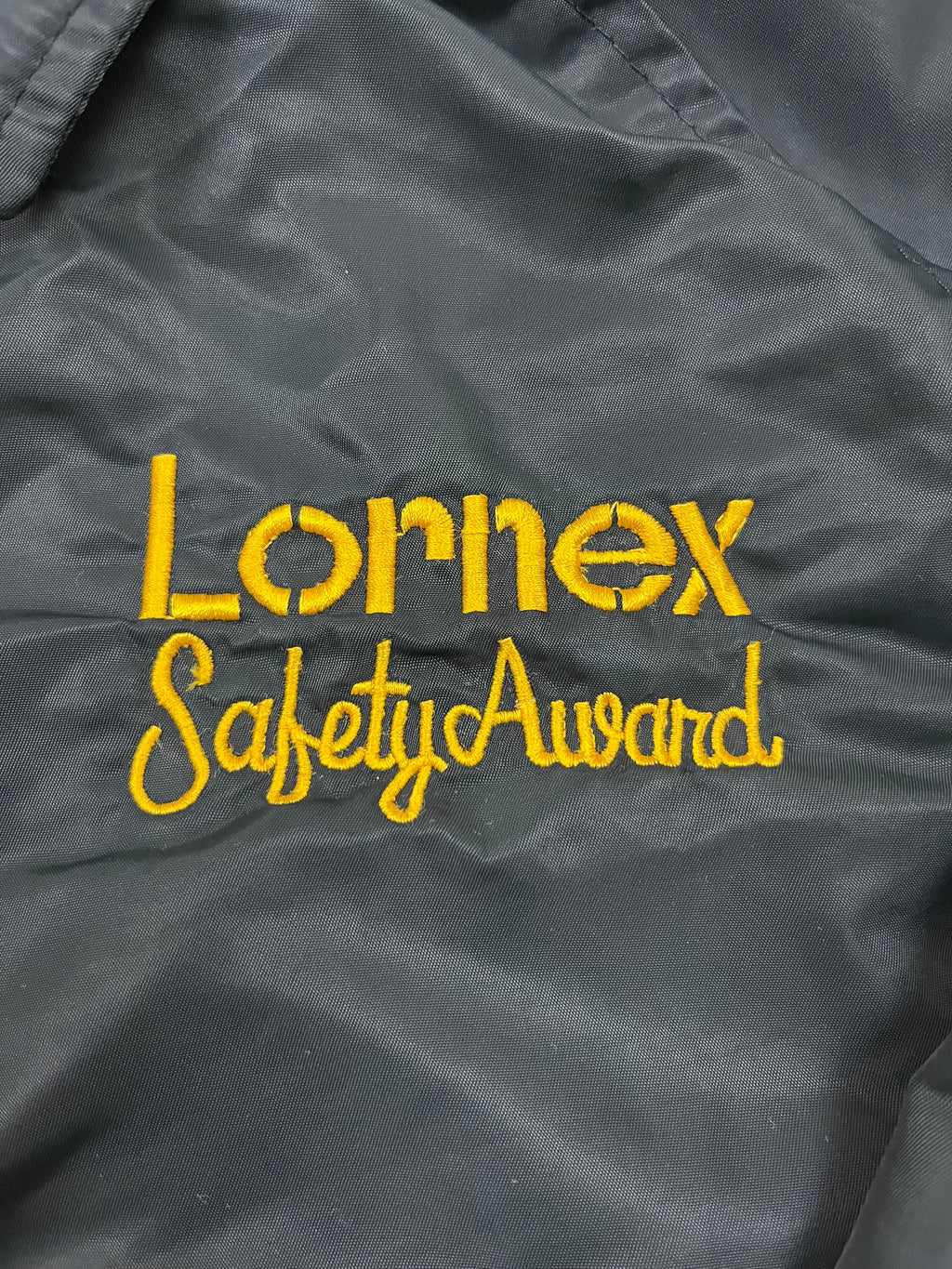Vintage Prime Sports Coachjacke Lornex Safety Award Dunkelblau 1