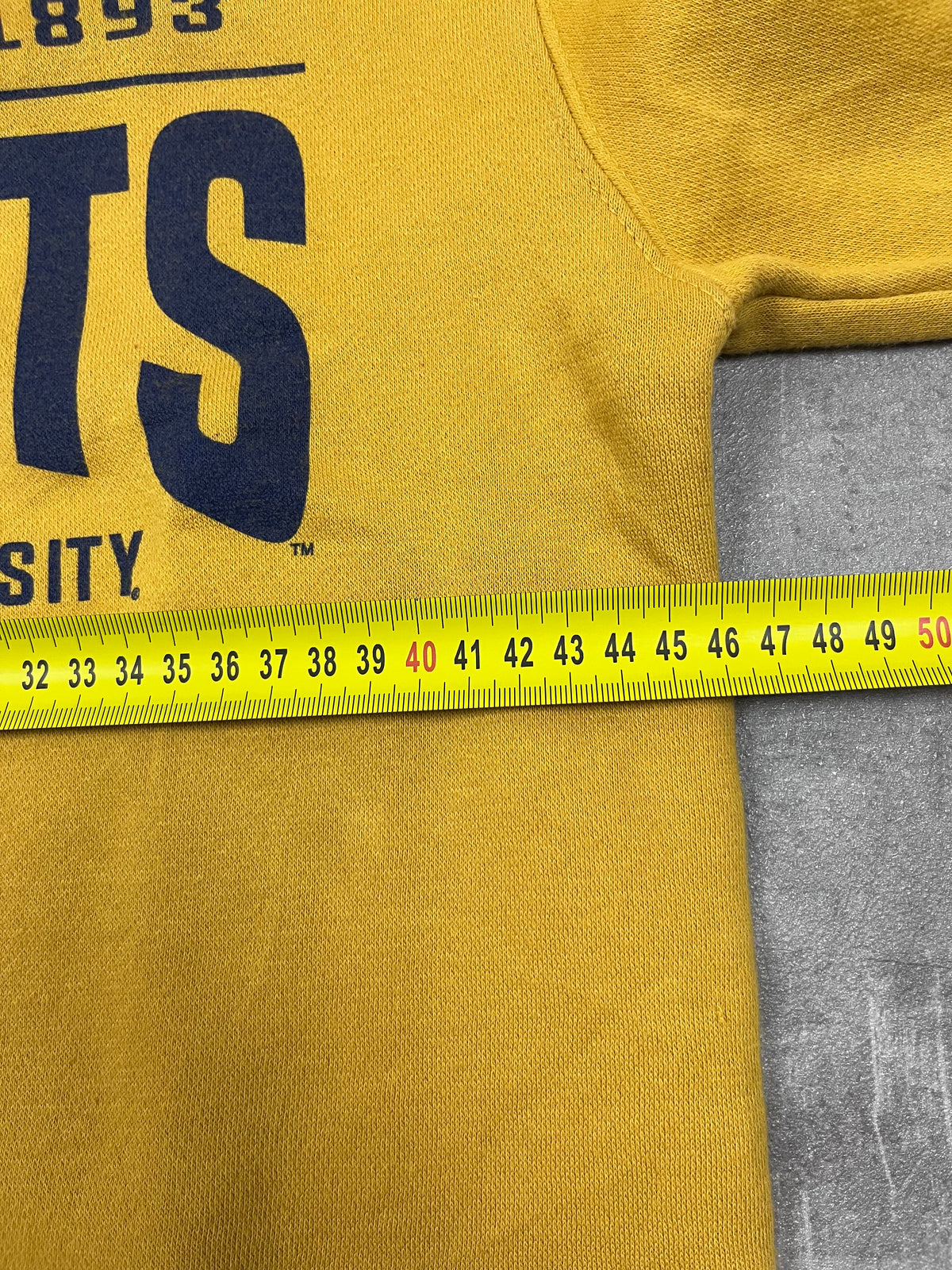 Vintage CI Sport Pullover Montana State Bobcats Gelb 1