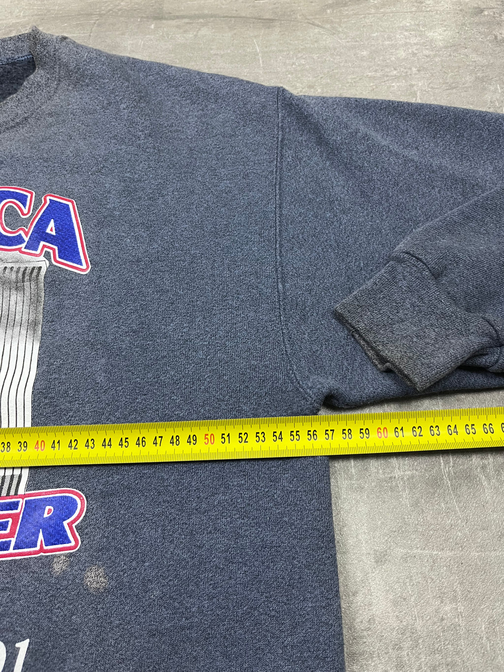 Vintage Lee Heavyweight Pullover America Will Never Forget 6
